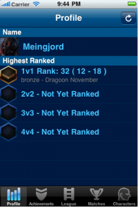 SC2Profile-screenshot1 Screenshot Main Profile page